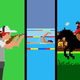 Illustration for article titled Celebrate the Olympics with this 8-bit montage